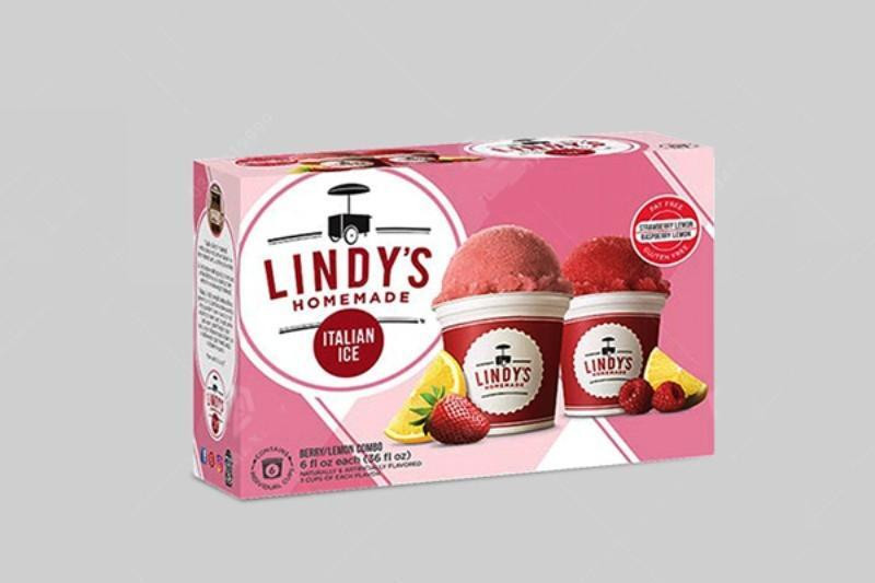 Mẫu hộp giấy đựng kem màu hồng ngọt ngào