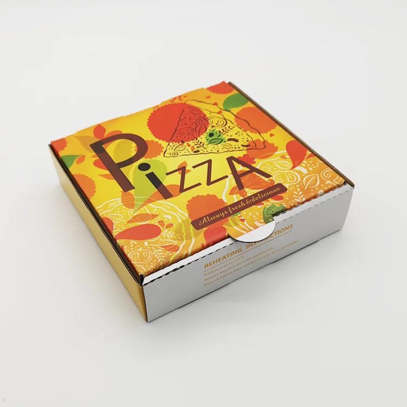 Mẫu hộp đựng pizza 10