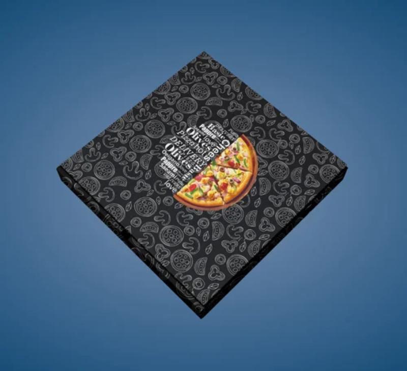 Mẫu hộp đựng pizza 3