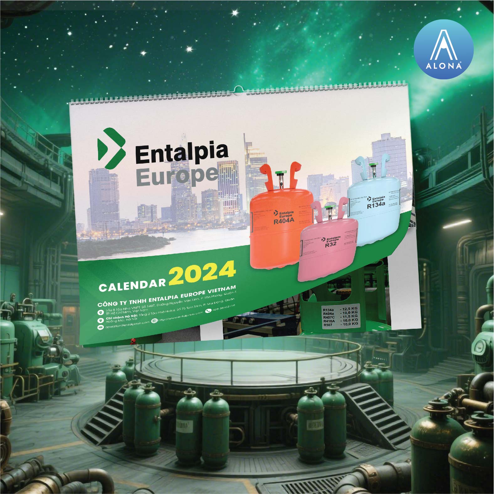 lịch ENTALPIA