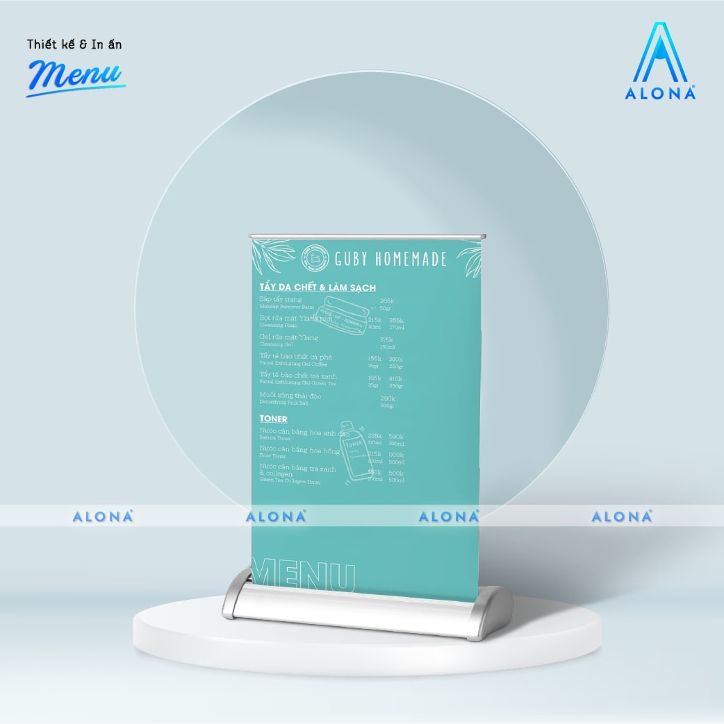 Tổng hợp các mẫu menu đẹp, chuyên nghiệp, tạo dấu ấn trong lòng khách hàng