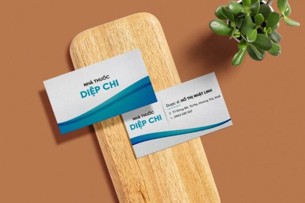 Mẫu danh thiếp nhà thuốc hiện đại Mẫu danh thiếp nhà thuốc hiện đại