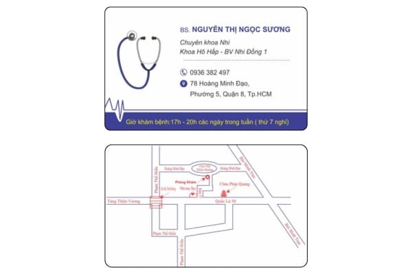 Mẫu danh thiếp bác sĩ nhi khoa chuyên nghiệp Mẫu danh thiếp bác sĩ nhi khoa chuyên nghiệp