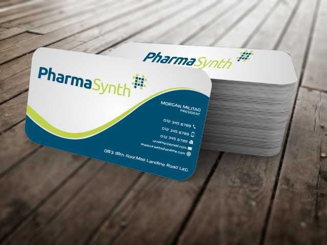 Card visit công ty dược phẩm sang trọng Card visit công ty dược phẩm sang trọng