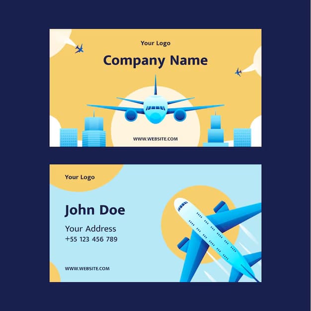 Thiết kế card visit phòng vé máy bay cho đối tác doanh nghiệp Thiết kế card visit phòng vé máy bay cho đối tác doanh nghiệp