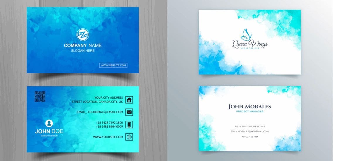Mẫu card visit cá nhân độc đáo cho freelancer ngành sáng tạo Mẫu card visit cá nhân độc đáo cho freelancer ngành sáng tạo