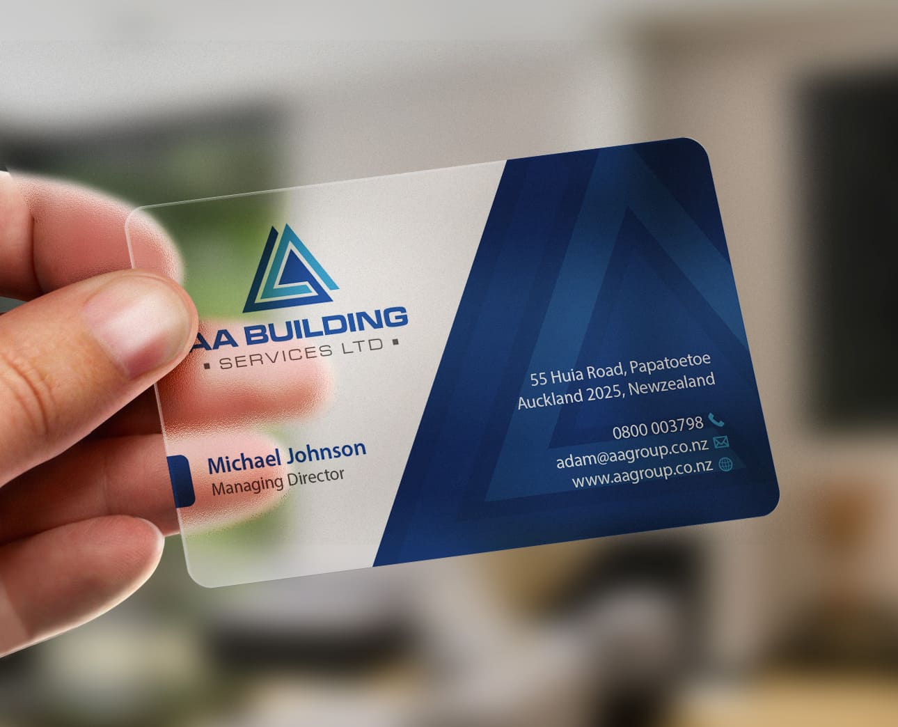 Mẫu card visit công ty xây dựng chuyên nghiệp 6 Mẫu card visit công ty xây dựng chuyên nghiệp 6