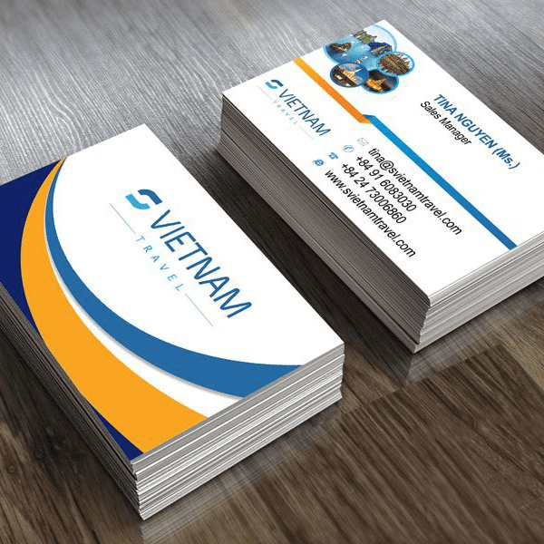 Mẫu card visit du lịch 10 Mẫu card visit du lịch 10