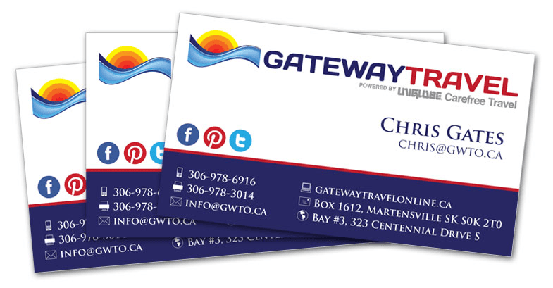 Mẫu card visit du lịch 2 Mẫu card visit du lịch 2