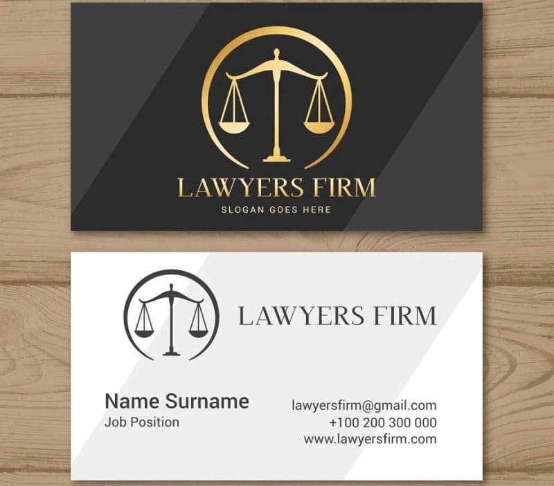 Mẫu card visit luật sư 9 Mẫu card visit luật sư 9