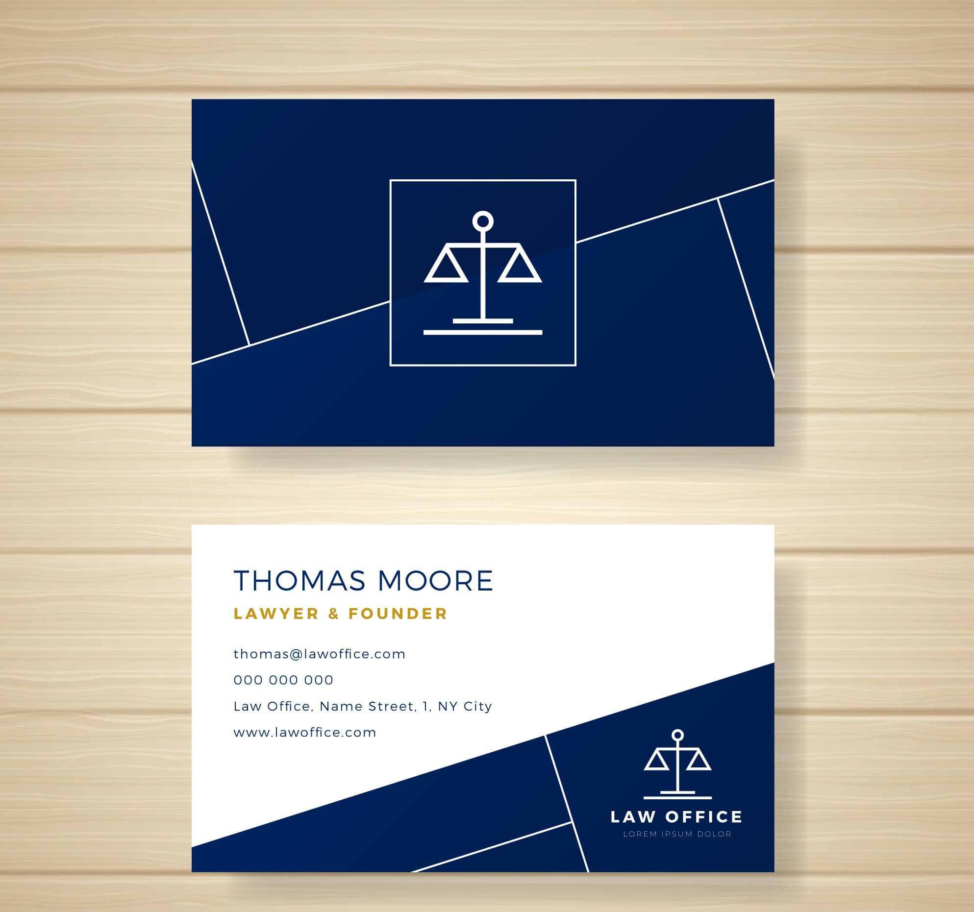 Mẫu card visit luật sư 5 Mẫu card visit luật sư 5