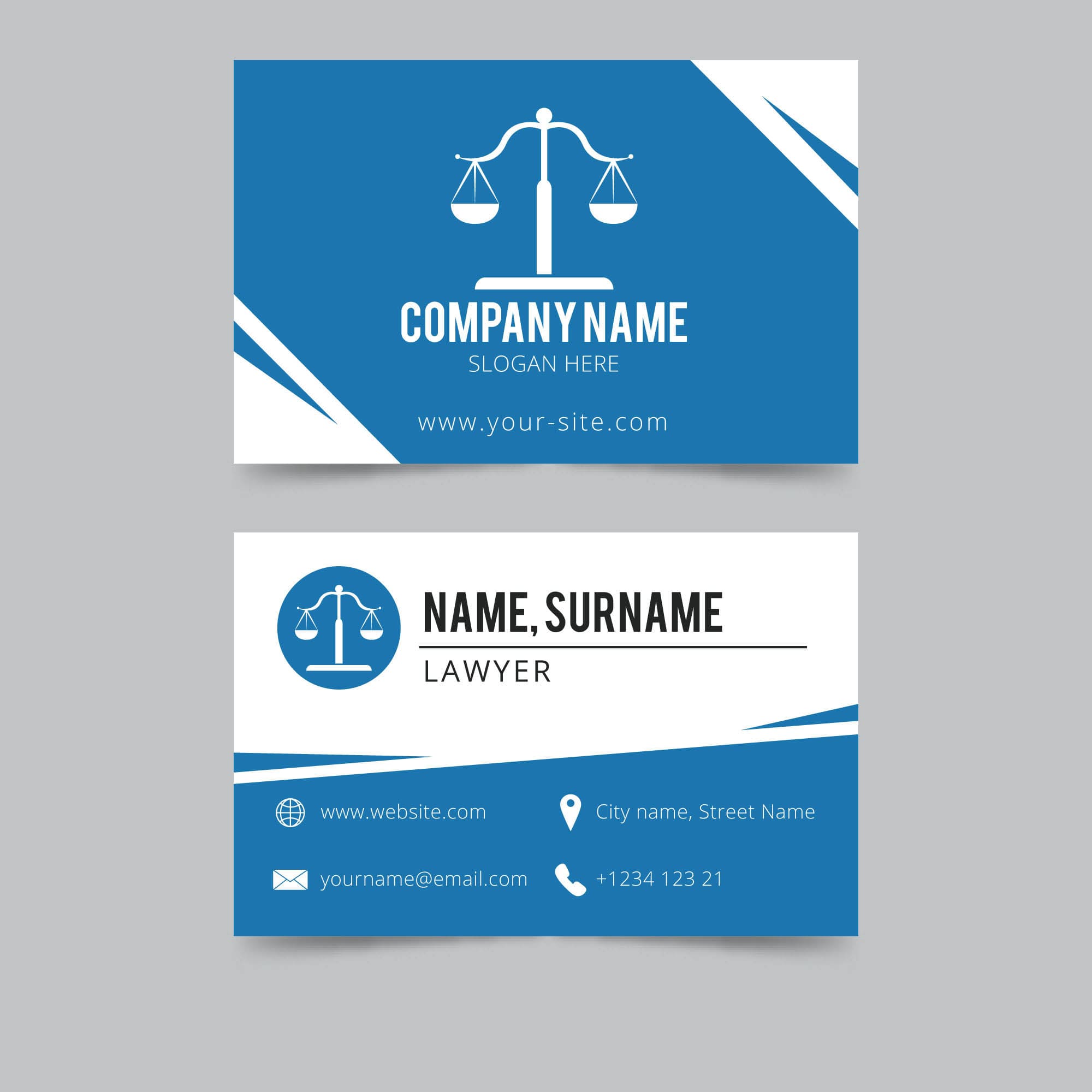 Mẫu card visit luật sư 7 Mẫu card visit luật sư 7