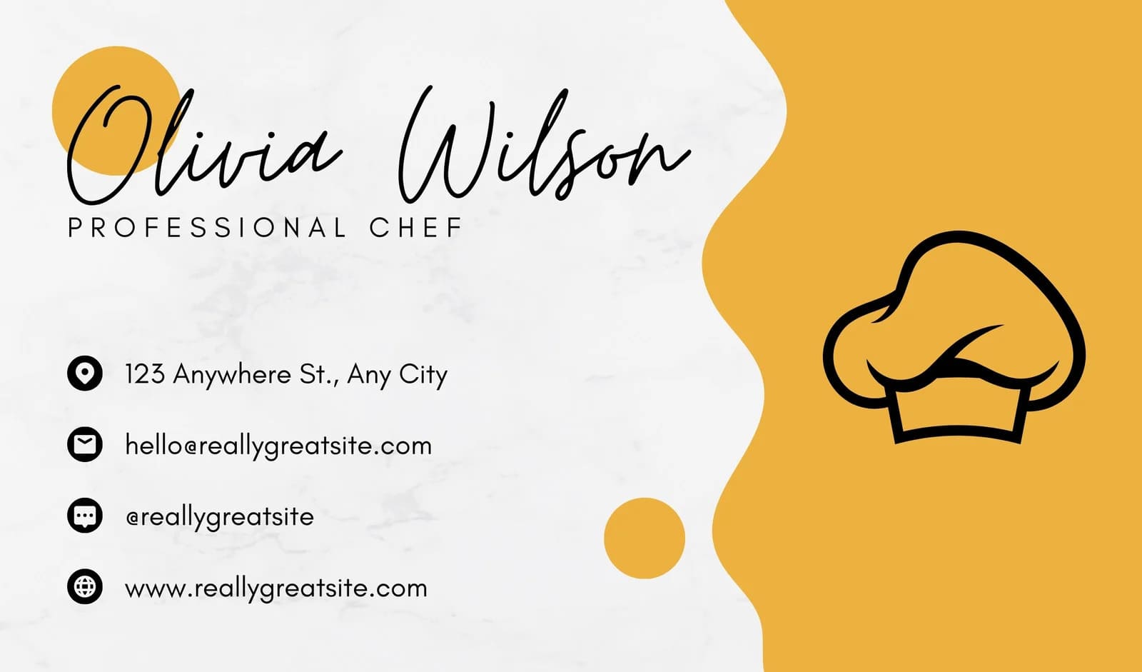 Mẫu card visit nhà hàng tối giản, sang trọng 3 Mẫu card visit nhà hàng tối giản, sang trọng 3