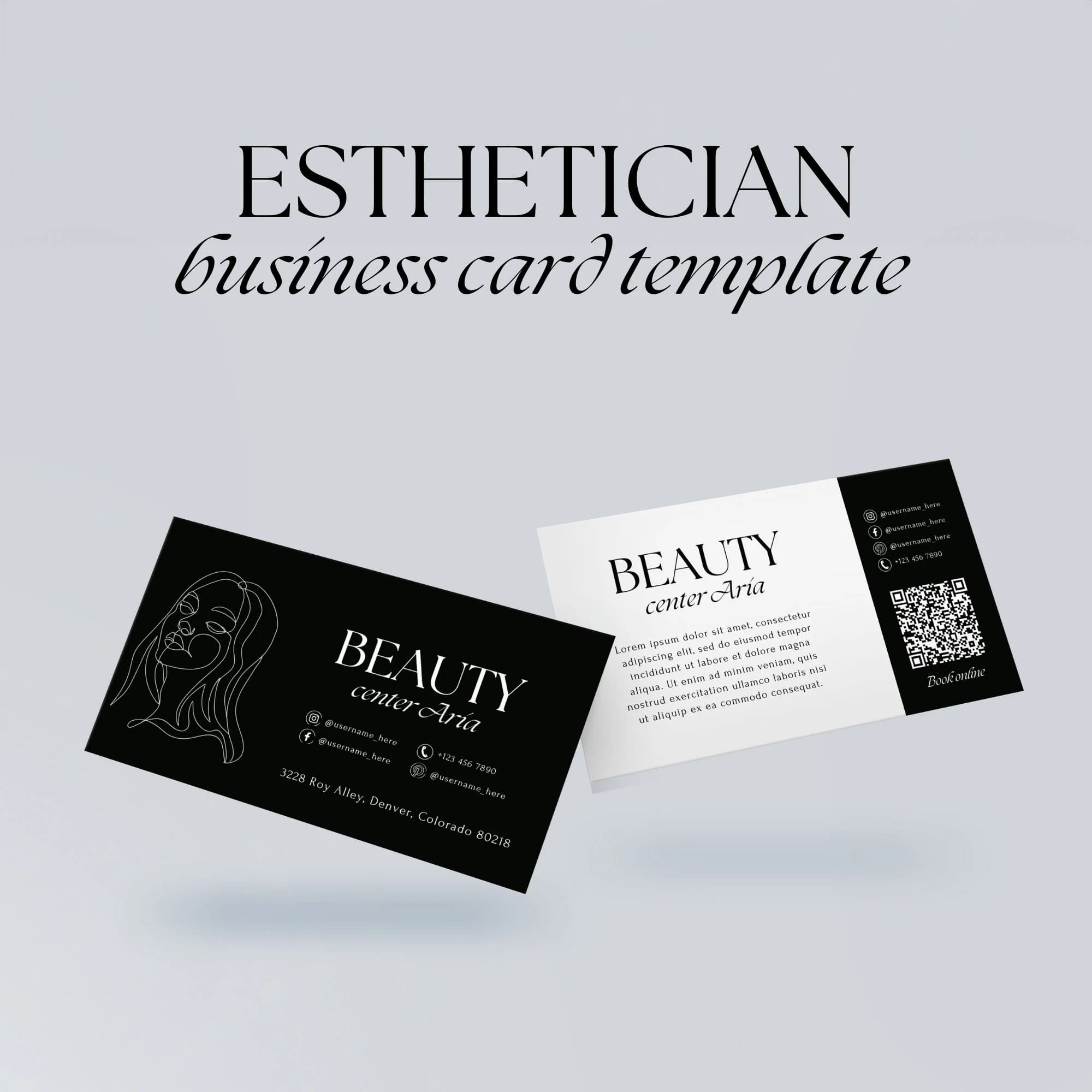 Mẫu card visit phun xăm thẩm mỹ đẹp 12