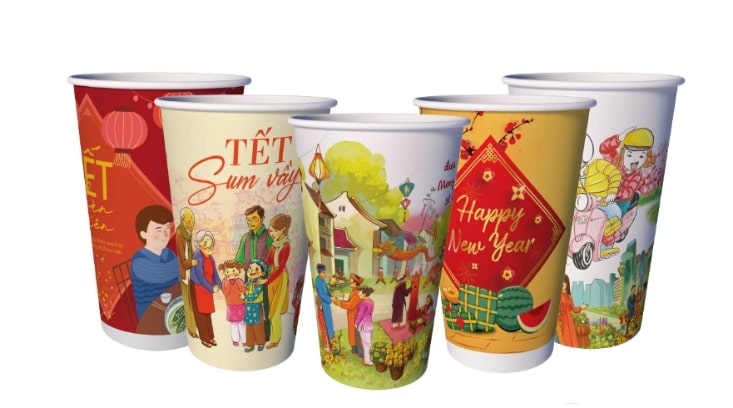 Ly uống nước dùng trong dịp Tết