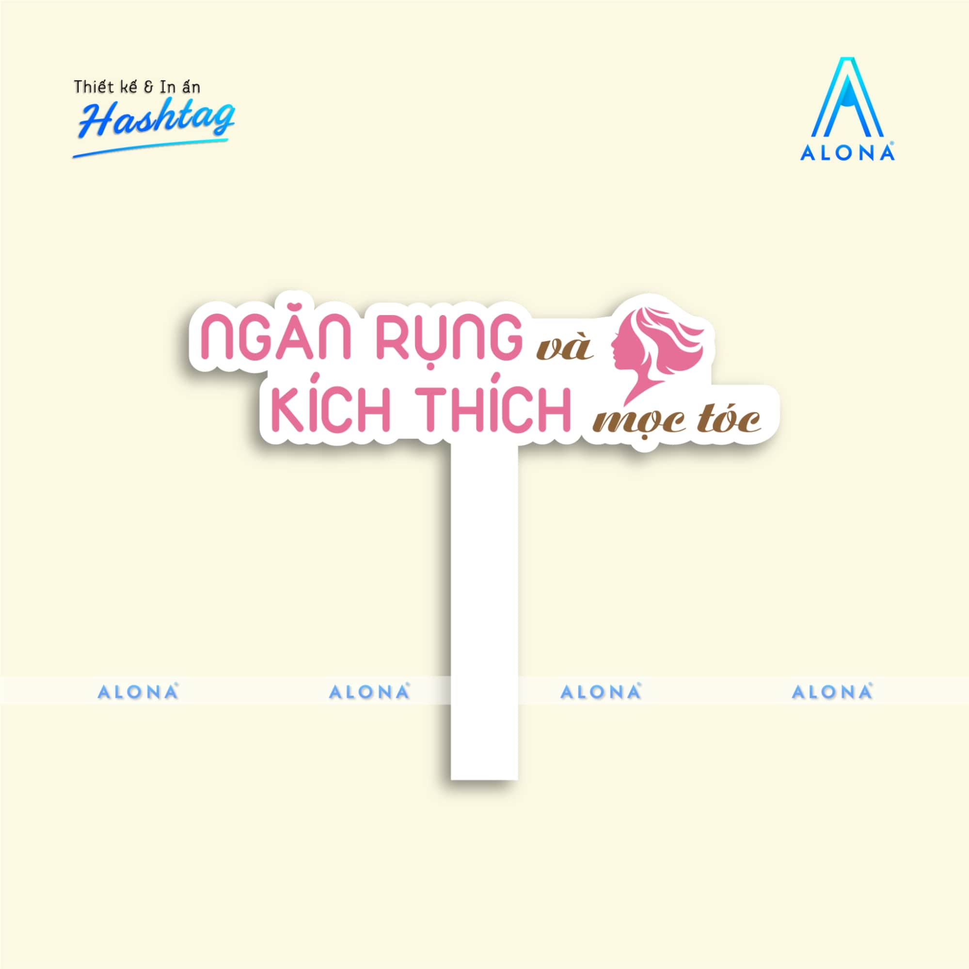 Hashtag cầm tay phổ biến trong các sự kiện
