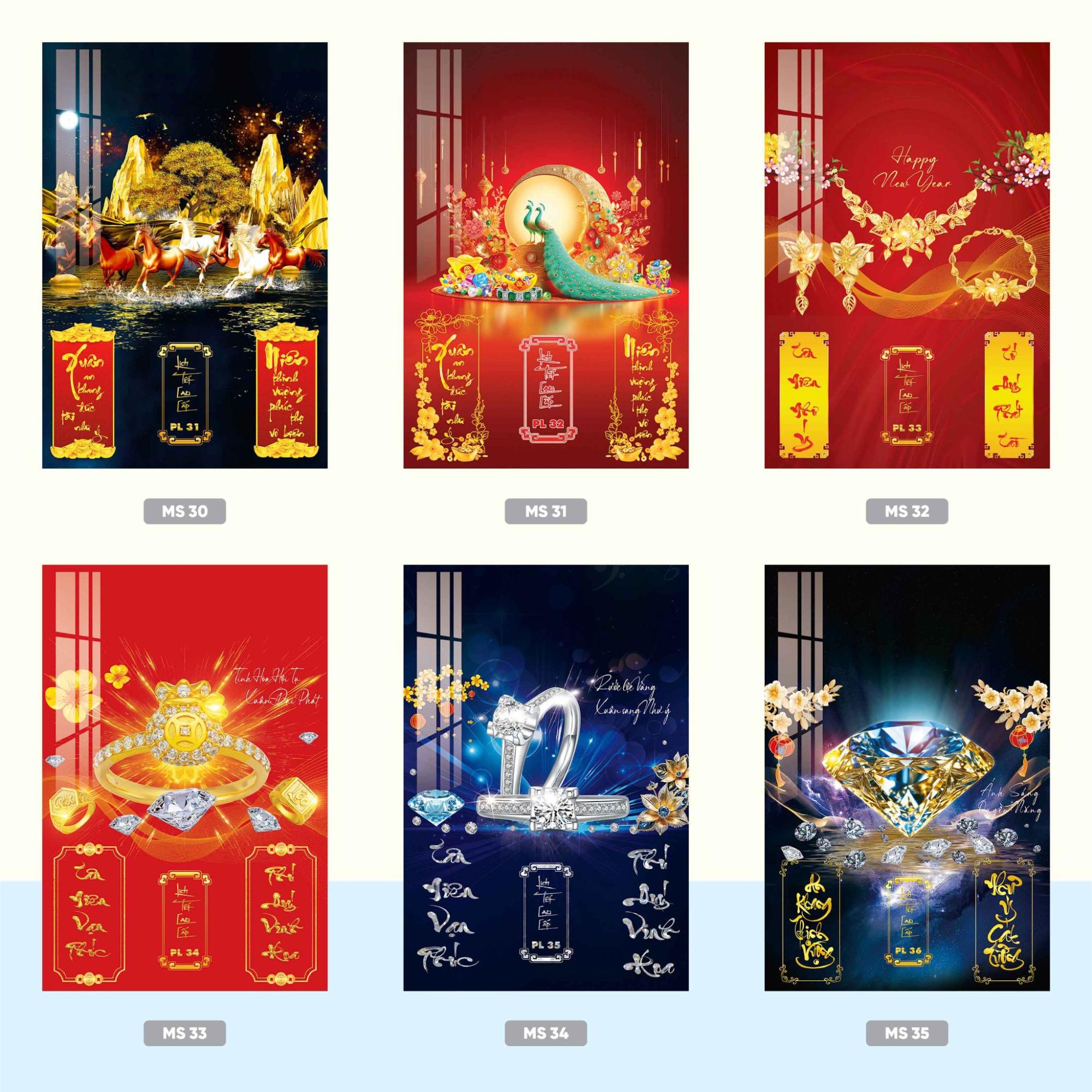 Mẫu lịch treo tường