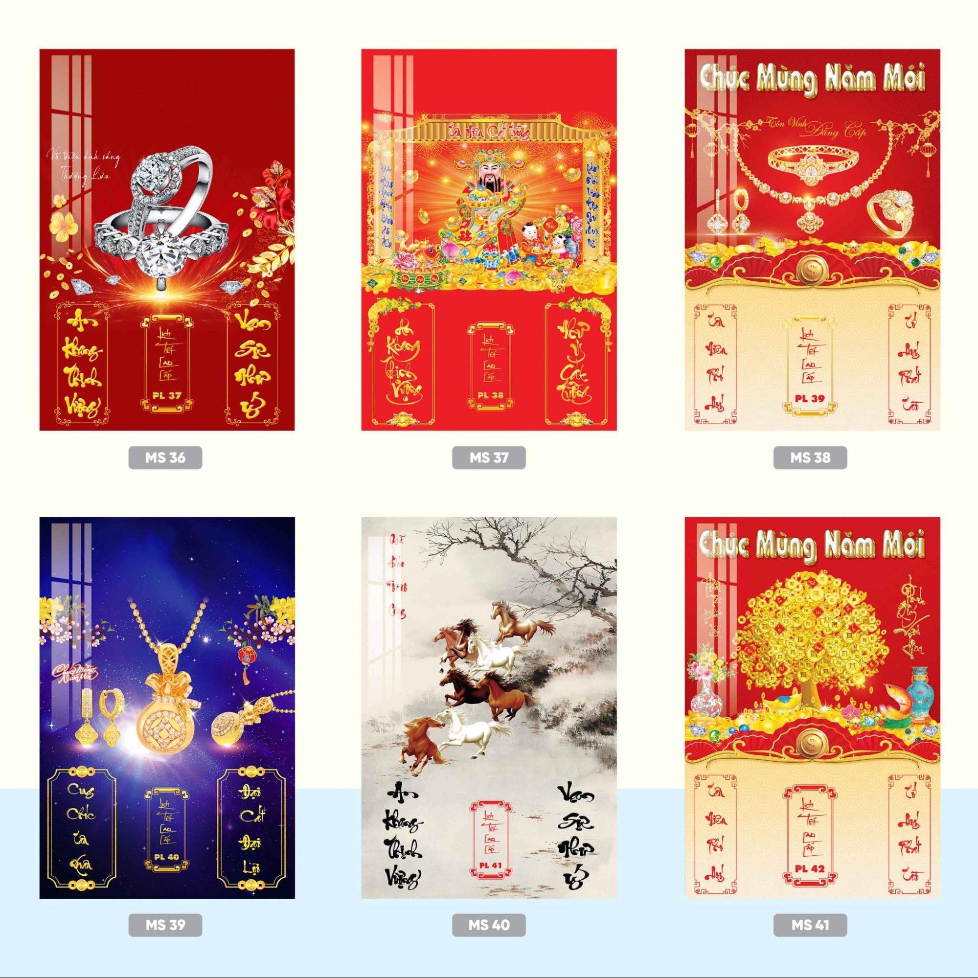 Mẫu lịch treo tường