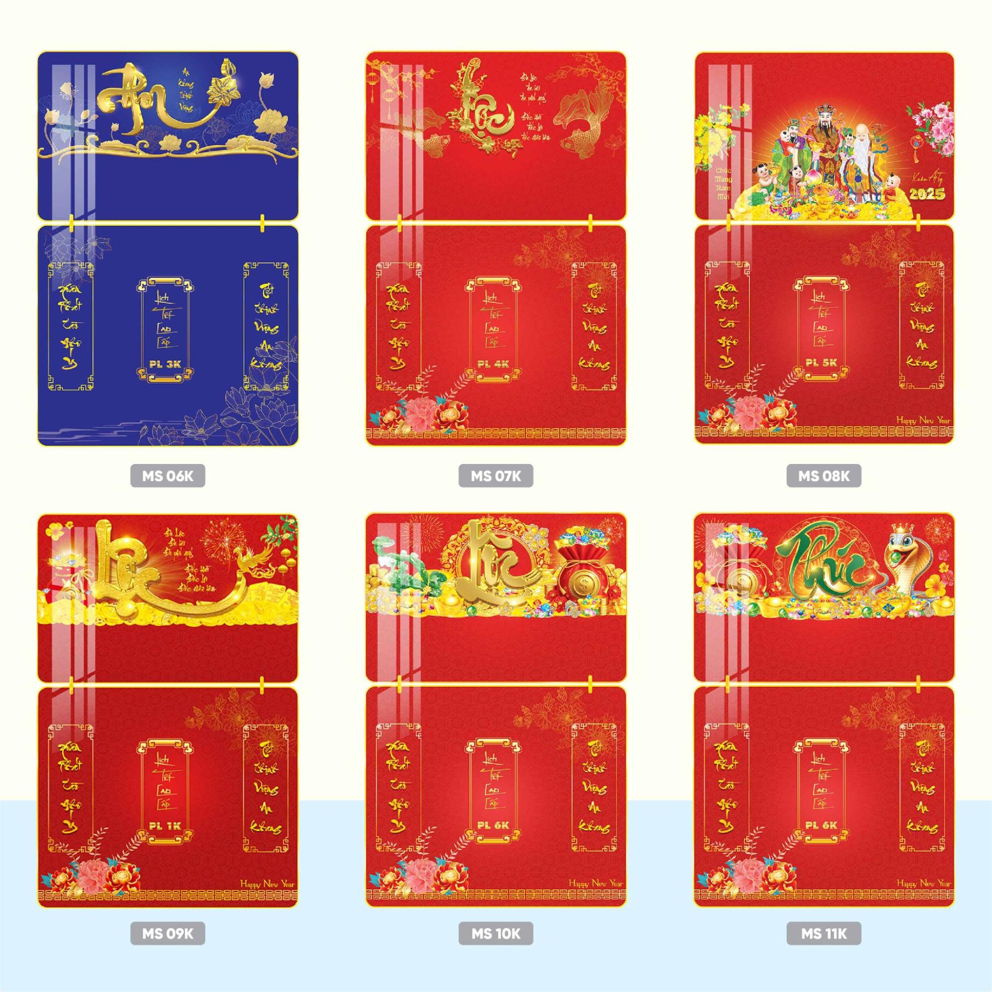 Mẫu lịch treo tường