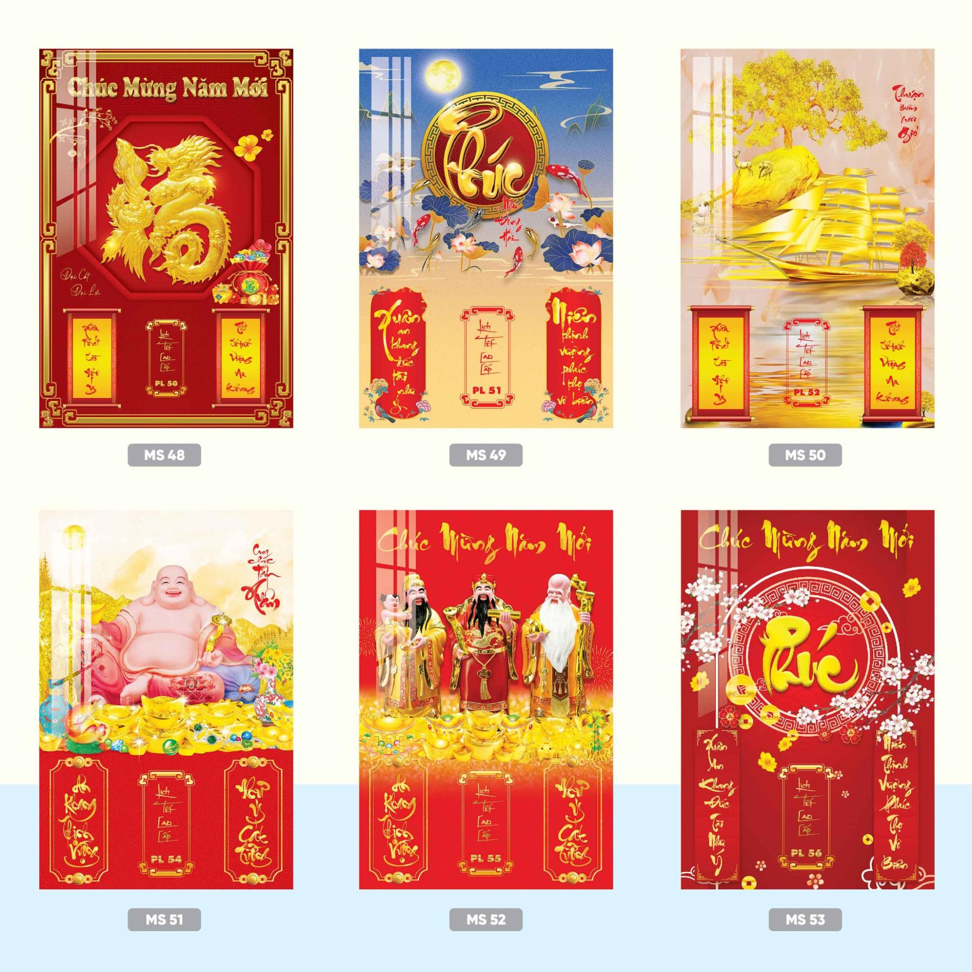 Mẫu lịch treo tường