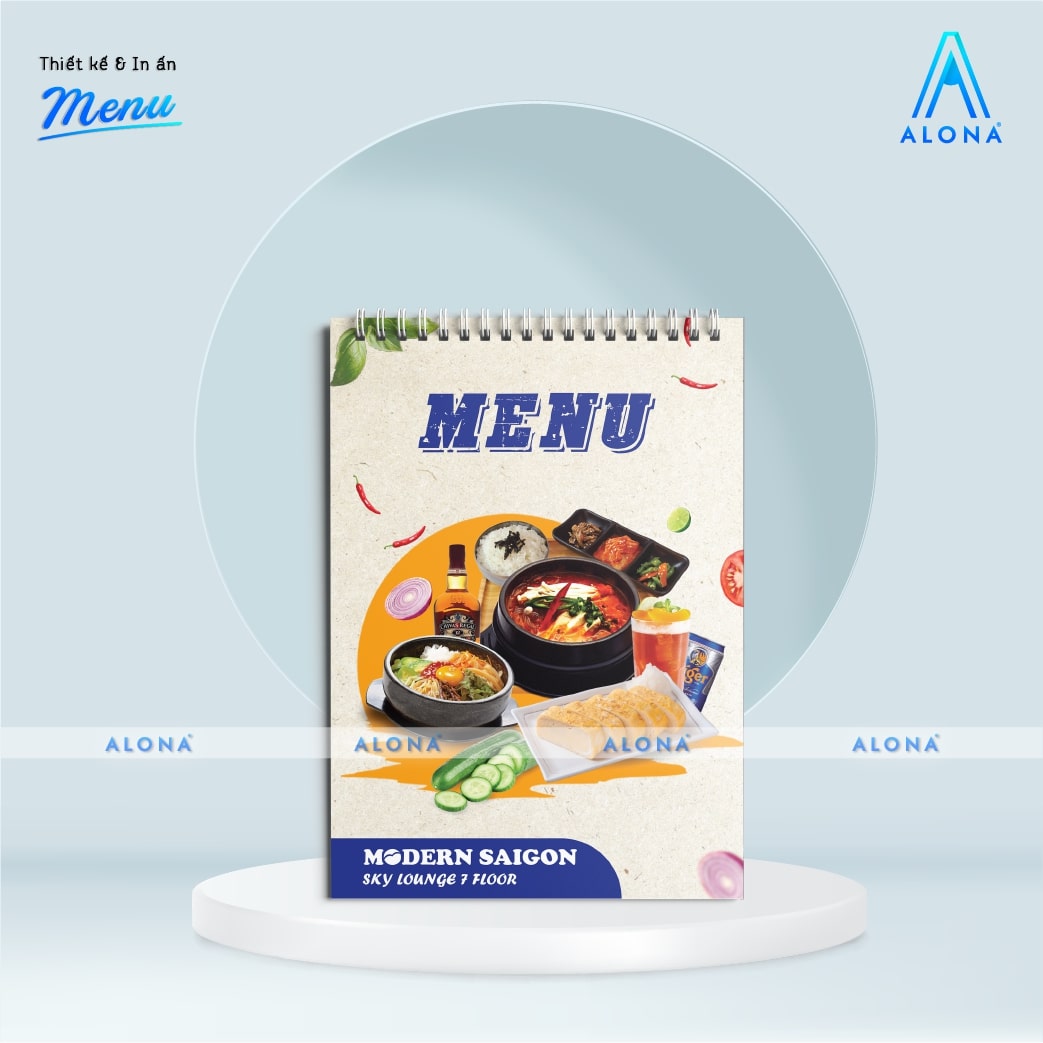 mẫu menu đẹp