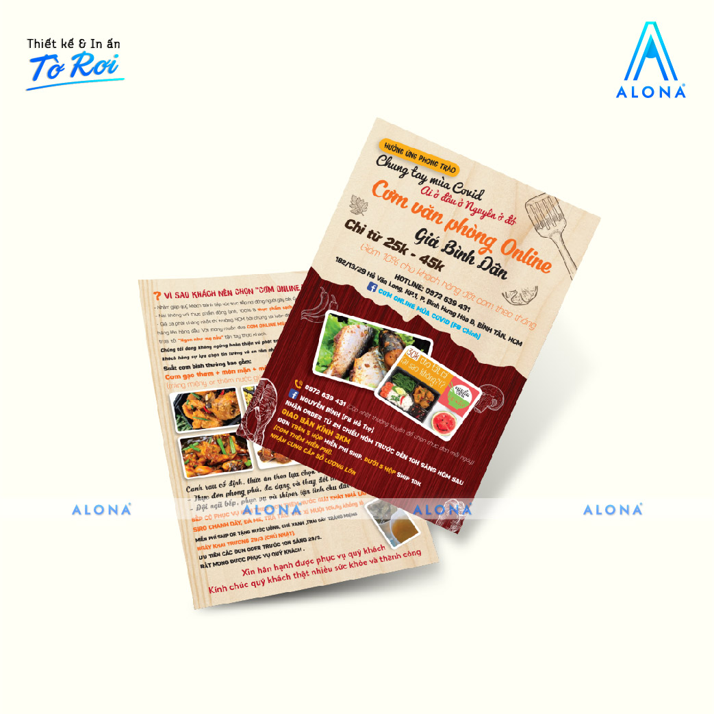 mẫu tờ rơi đẹp
