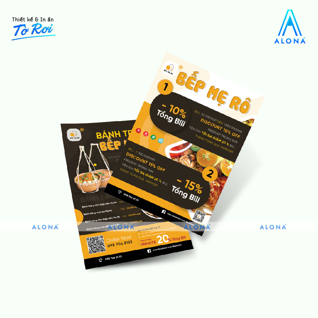 mẫu tờ rơi đẹp
