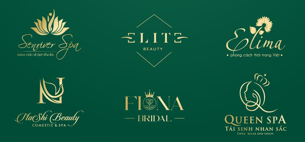 Mẫu logo đẹp ngành làm đẹp & spa