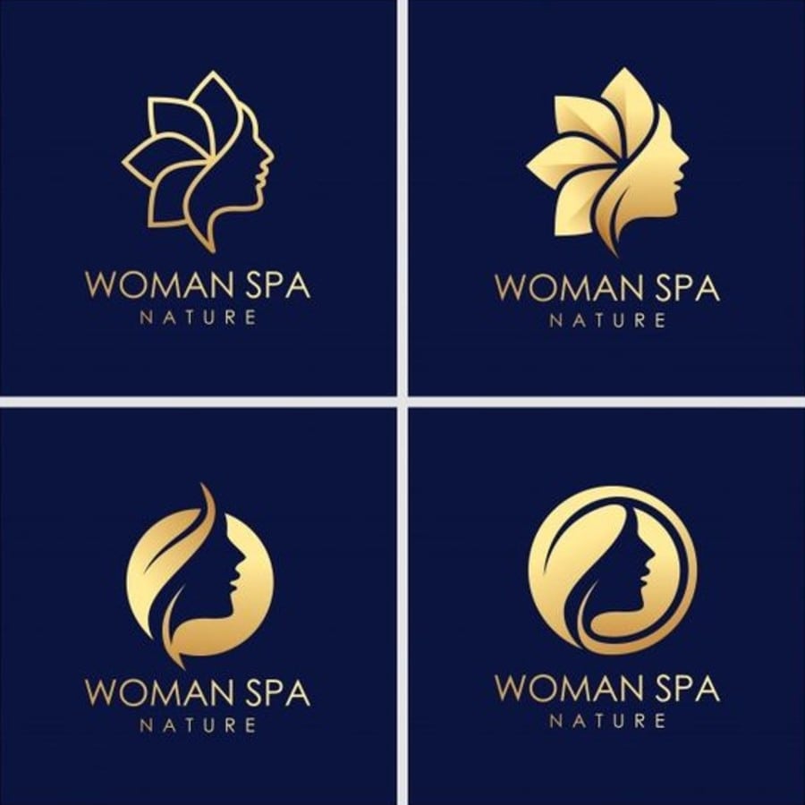 Mẫu logo đẹp ngành làm đẹp & spa