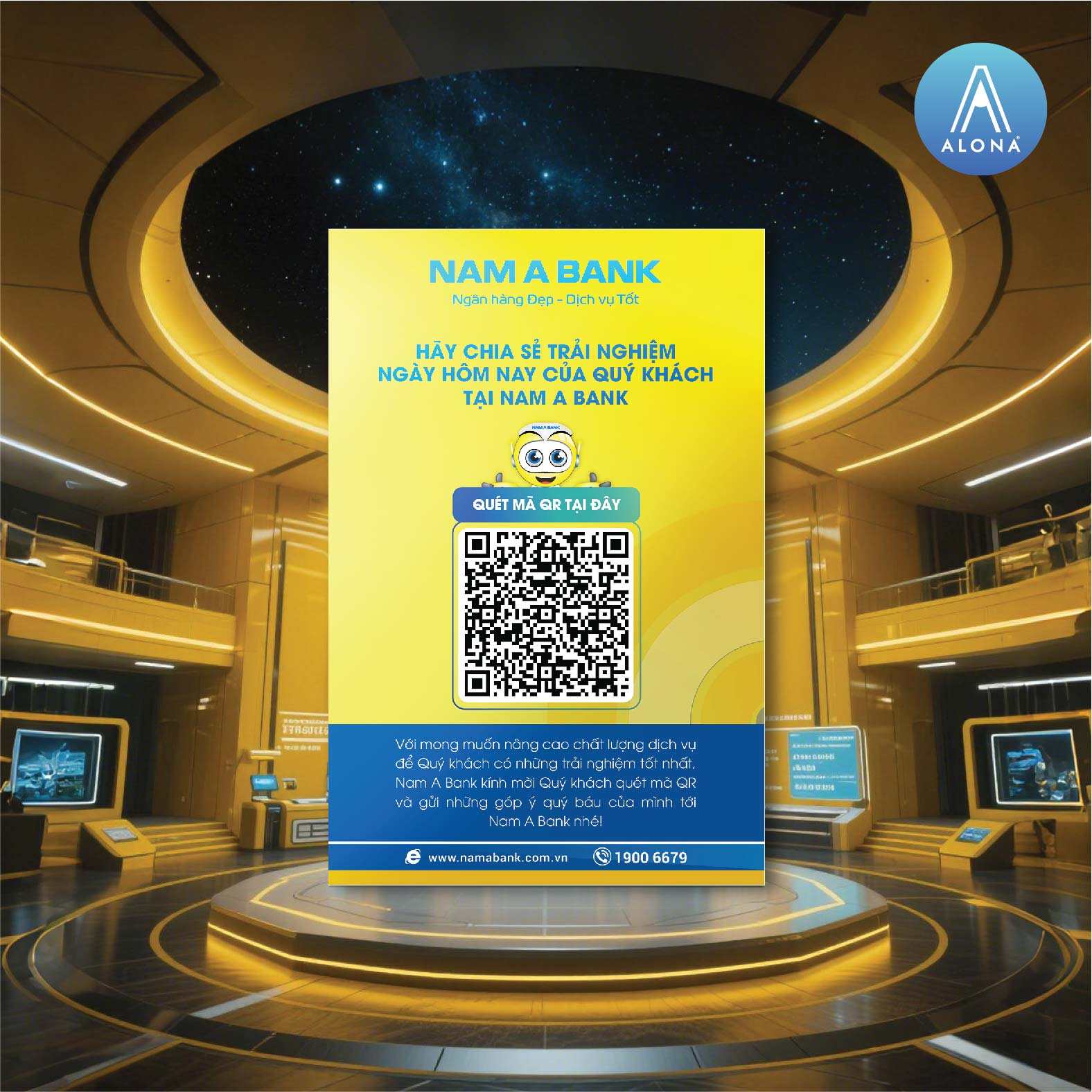 tem nhãn NAM A BANK