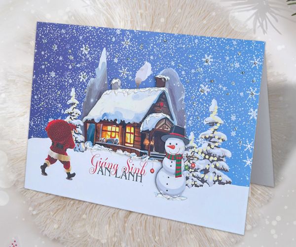 Thiệp mời Noel 2025 thể hiện cá tính