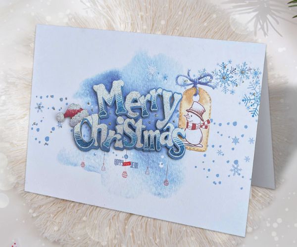 Thiệp mời Noel trong mùa lễ Giáng sinh