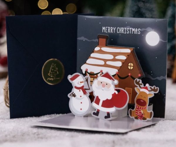 Thiệp mời phong cách Pop-up 3D